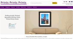 Desktop Screenshot of printsprintsprints.co.uk